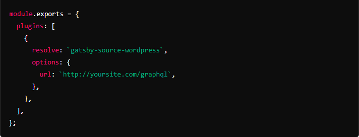 Example configuration