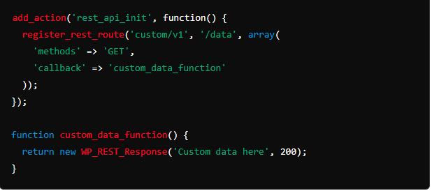 Creating a Custom Endpoint