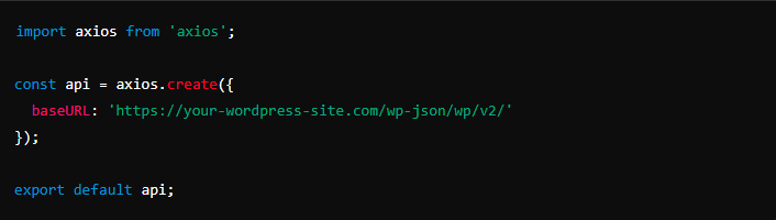 Fetching Data from WordPress Using REST API
