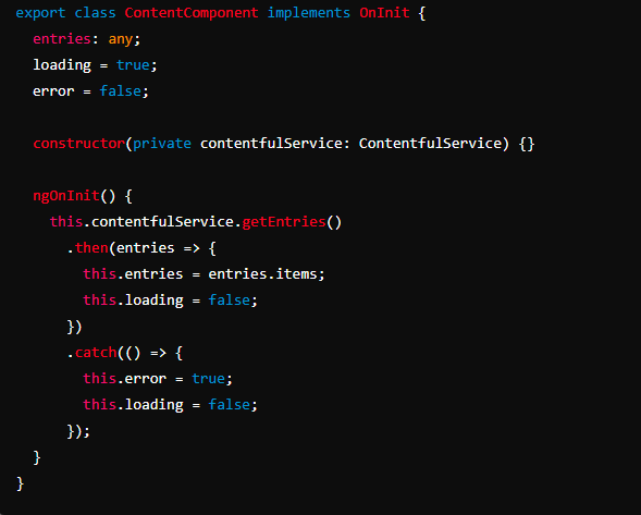 Fetch and Display Data in a Component