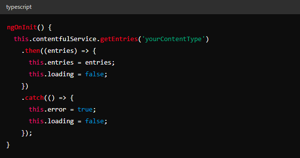 Implement Error Handling