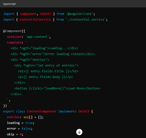 Implement Pagination for Large Datasets 