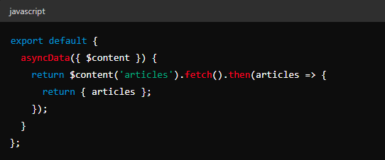Querying content