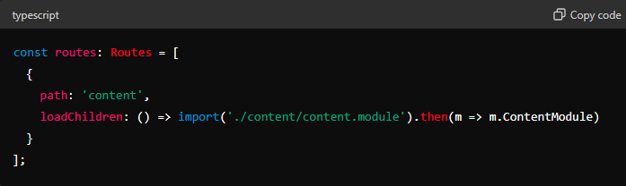 Use Lazy Loading